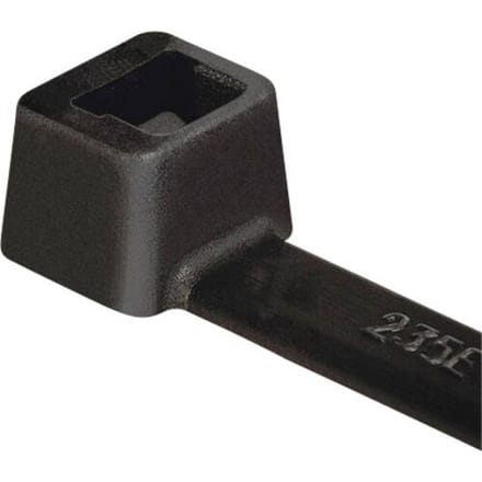 HellermannTyton 111-12010 T120R Kabelbinder Zwart 100 stuk(s)