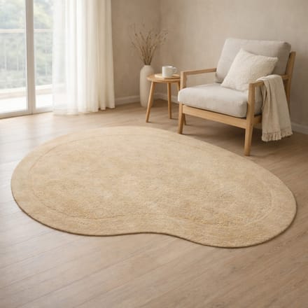 Milton & Oldbrook Vloerkleed 160 x 230 cm Silute Beige