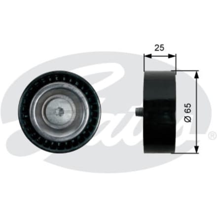Rondsel/geleiderpoelie, V-riem GATES T36432