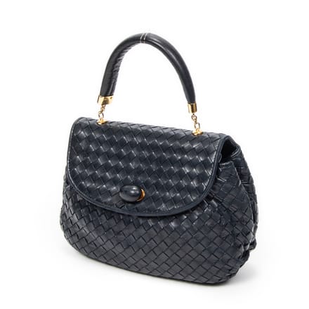 Vintage Top Handle Tote  Handtas