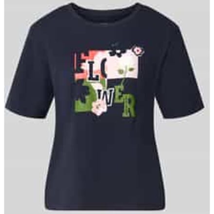 Regular fit t-shirt van puur katoen