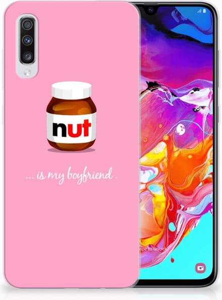 Samsung Galaxy A70 Siliconen Case Nut Boyfriend