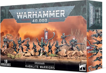 Warhammer 40.000 - Drukhari: Dark Eldar Kabalite Warriors