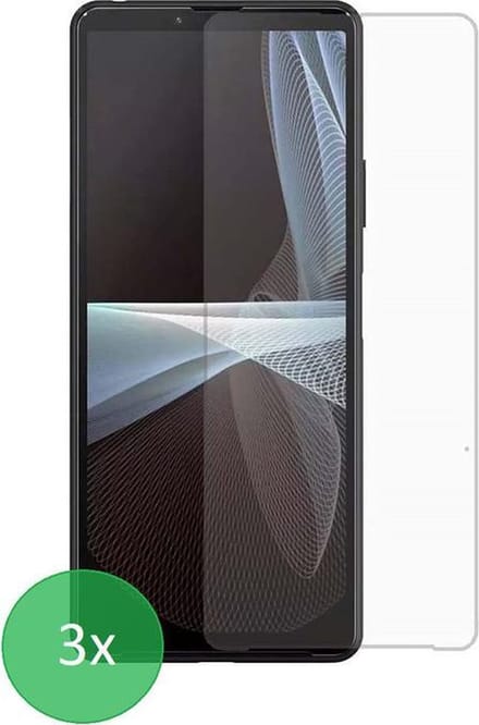 Geschikt Voor: Sony Xperia 10 III - 3x Screenprotector - screen protector - glas - bescherm - beschermglas