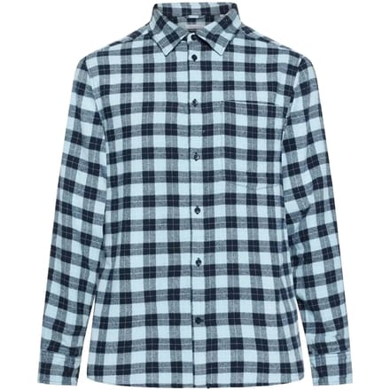 Geruit overhemd met lange mouwen KnowledgeCotton Apparel Loose GOTS/Vegan