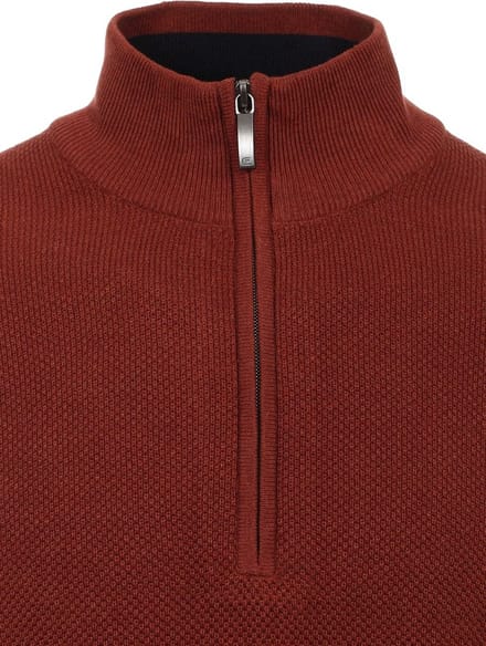 Casa Moda Trui Met Opstaande Kraag Organic Cotton - L