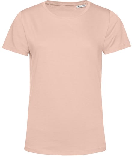 B&C Dames/dames E150 Organic T-Shirt met korte mouwen (Schemerige roos)