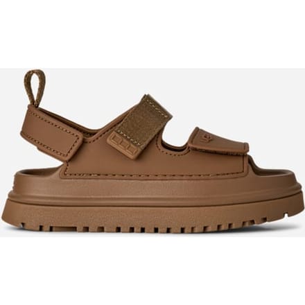 UGG® GoldenGlow Sandal for Kids in Bison Brown, Size 1, Polyurethane/Textile/Polyester