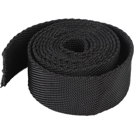 1,5m X 3cm Lierkabelhoes Beschermende Polyester Slijtvaste Lierkabelhoes voor Automotive UTV Trekkracht black