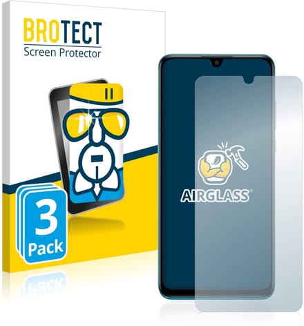 Screenprotector 3 Stuks voor Honor 20S MAR-LX1H (Global) Beschermglas transparant