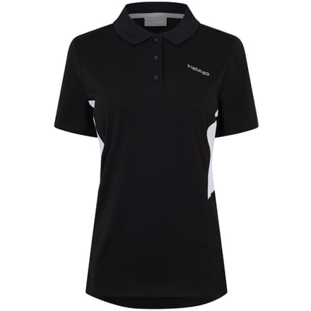 Head Dames/Dames Performance Poloshirt (Zwart)