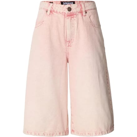 Urban Classics - Denim Bermuda Korte broek - Taille, 29 inch - Roze