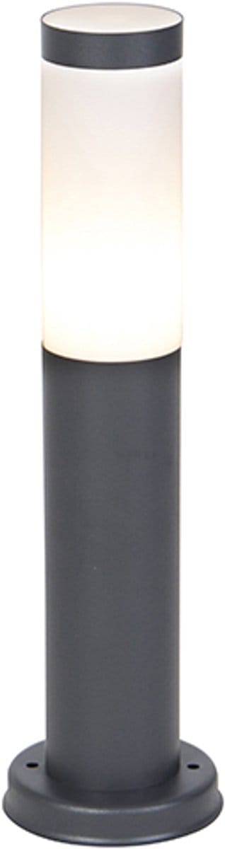 QAZQA Rox 45 - Terras en tuinpad verlichting - 1 Lichts - Ø7,5 cm - antraciet