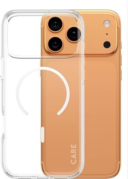 CARE by PanzerGlass Flagship Case Transparent Urban Explorer w. White MagSafe iPhone 17 Pro Max