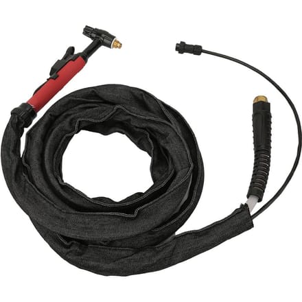 Torche de soudage TIG Refroidie par air Soudeuse M16 pour QQ150 3,7 m 12 pieds Gobelet de protection Électrode M16 Ensemble