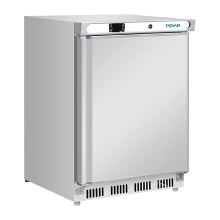 Polar C-serie lage Koelkast Roestvrij Staal 150L