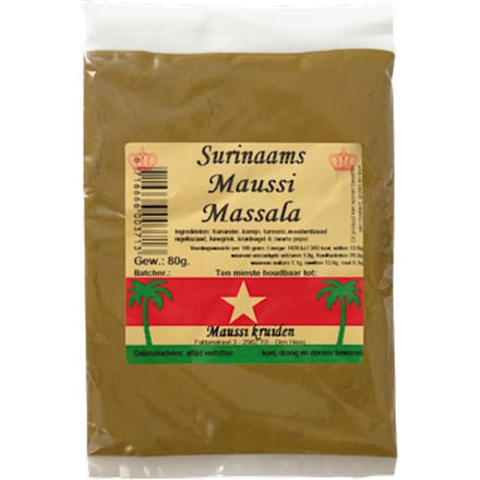 masala-kerrie voor roti kip