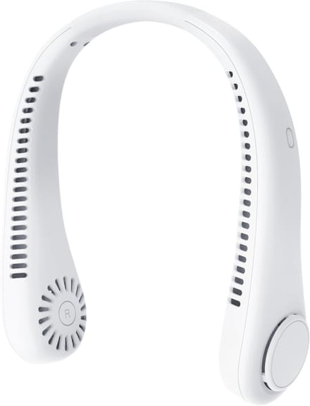 Hals Ventilator, Mini Handventilator, USB Bladloze Ventilator, 3 Snelheden, Oplaadbaar 15h Werking, Draagbaar Voor Kantoor, Thuis, Reizen & Buiten