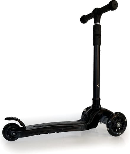 SWASS Kids Scooter Step 2 - LED Wielen - Zwart