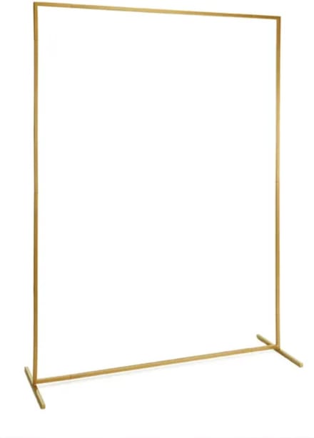 PartyDeco - Backdrop frame rechthoek – 150 cm x 200 cm (alleen afhalen)
