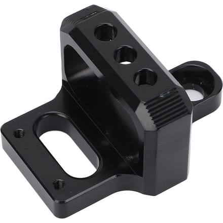 Boost Controller Solenoïde Klep Montagebeugel Aluminiumlegering 3-Poorts voor MAC Boost Controller Solenoïde Klep zwart