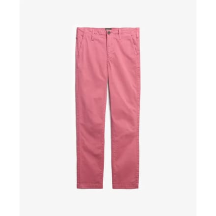 Vrouwelijke chino broek met middellange taille Superdry