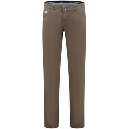 Com4 Broek Swing Front Subtle Texture Un Beige / male