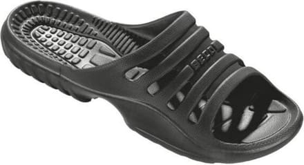 BECO dames badslippers - zwart - maat 36