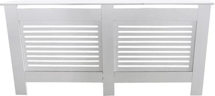 Radiatorombouw - verwarmingsombouw - radiatoromkasting - 152 cm x 82 cm - wit