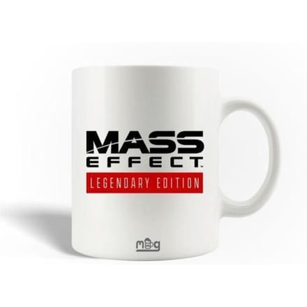 Mug en Céramique - Mass Effect - Legendary Edition - Logo - 30cl - Compatible Lave-Vaisselle