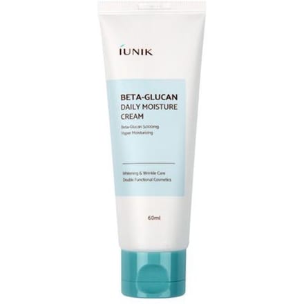 IUNIK Beta-Glucan Daily Moisture Cream, 60 ml - Crème hydratante visage