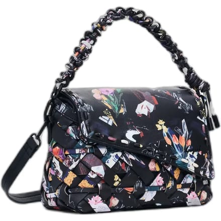 Desigual schoudertas Osmio Phuket Mini Hand Bag Black zwart
