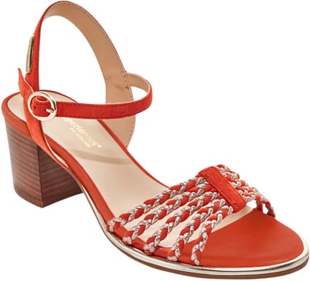 Lania leren sandalen met hak