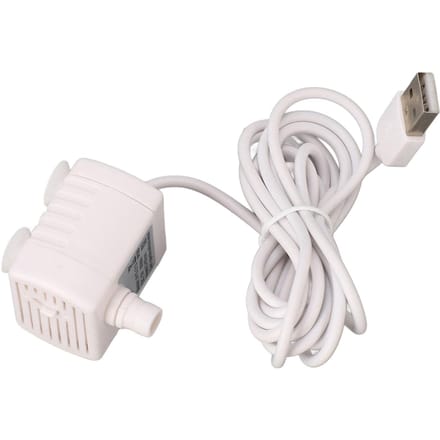 Dierenfontein Pomp Stil Voorkom Drooglopen USB-voeding DC Borstelloze Motor Mini Kattenwater white