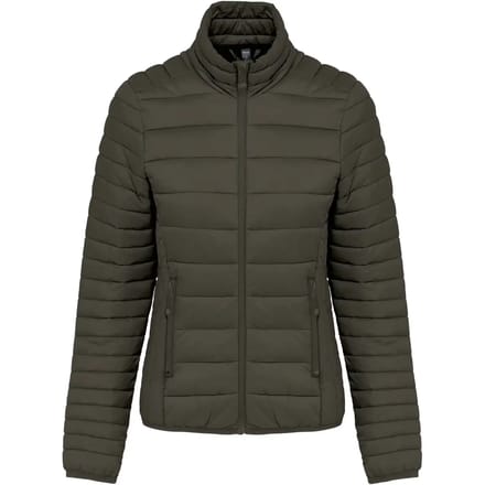 Kariban Ladies' lightweight padded jacket K6121 - Dark Khaki - M