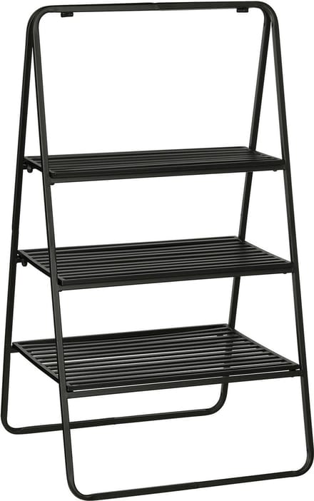Mica Decorations Plantentafel Greenrax - 55x42x100 cm - IJzer - Zwart