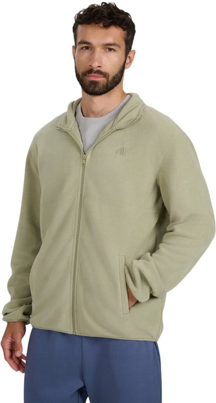4F Fleece Heren Olijfgroen - Maat M