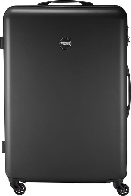 Princess Traveller PT-01 - Grote Reiskoffer - Pitch Black - 77x52x29cm - 98 L Koffer