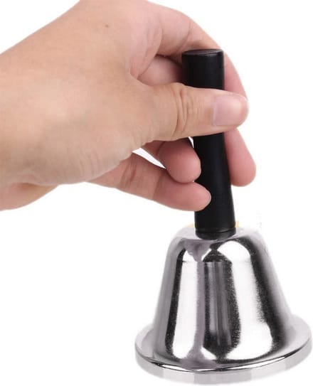 Bel handbel voor receptie balie Bellen met handvat / HaverCo