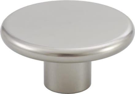 Hermeta meubelknop - aluminium mat - ø50 mm - tapgat M4 -3755-11e