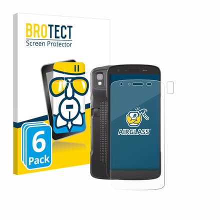 Screenprotector 6 Stuks voor Zebra TC22 (Voor+Camera) Beschermglas transparant