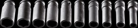 NEO - Dopsleutelset - 10-24 mm - CrMo - 10-delig