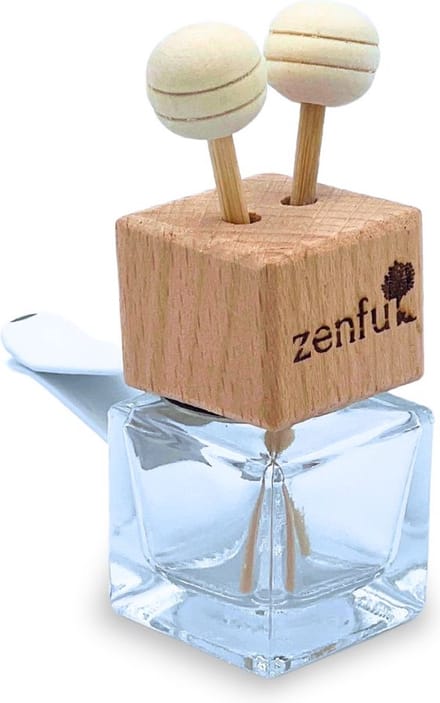 Autoparfum met clip voor auto ventilator - hout