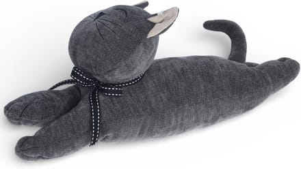 Zware Pluche Deurstopper in Dierdesign, 1 kg Kattenvorm