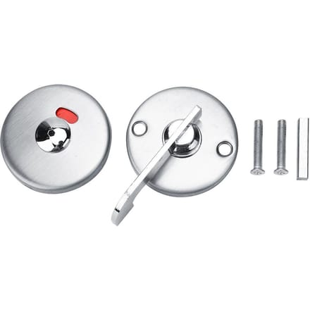 1 Set Privacy Deadbolt Grendel Indicerende Deurslot voor Badkamer WC Openbaar Toilet
