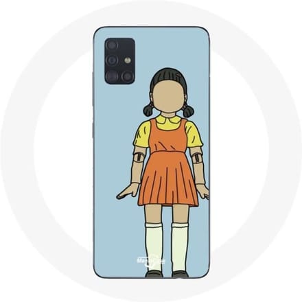 Case voor Samsung galaxy A71 Squid game de gigantische gamepop