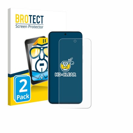 BROTECT - Screenprotector voor Oppo Find X8s - Folie Beschermfolie transparant 2 Stuks