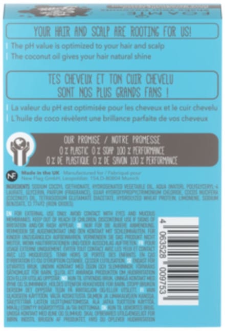 Foamie - Shampoo Bar Shake Your Coconuts (Normaal Haar) - 3 x 1 stuk - Voordeelverpakking