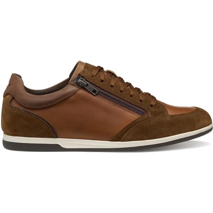 GEOX RENAN HEREN Sneakers - COGNAC - Maat 42
