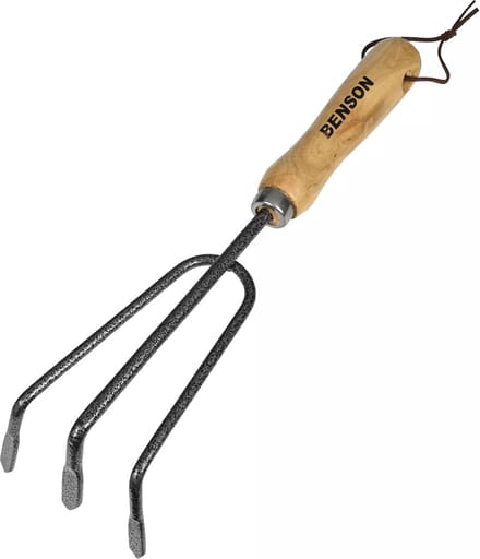 Benson Tuinhark - Houten Handvat - Metalen Kop - 7,5 cm Breed